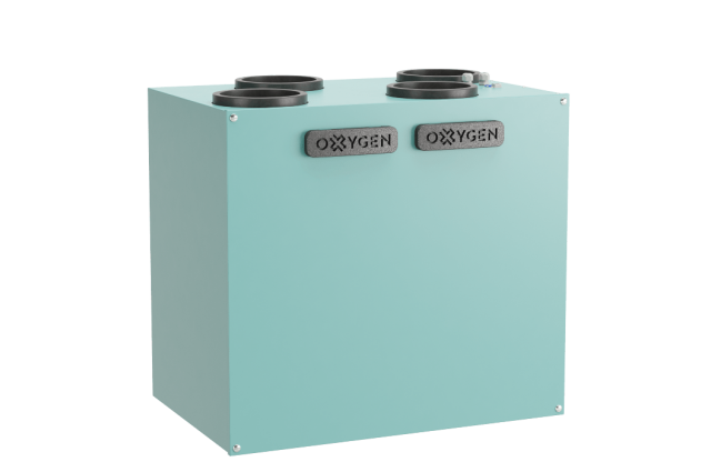 Plokštelinis rekuperatorius Oxygen Easy, vertikalus, V400